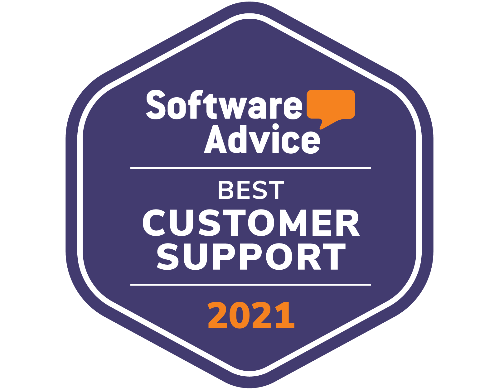 Software Advice Best Customer Support 2021